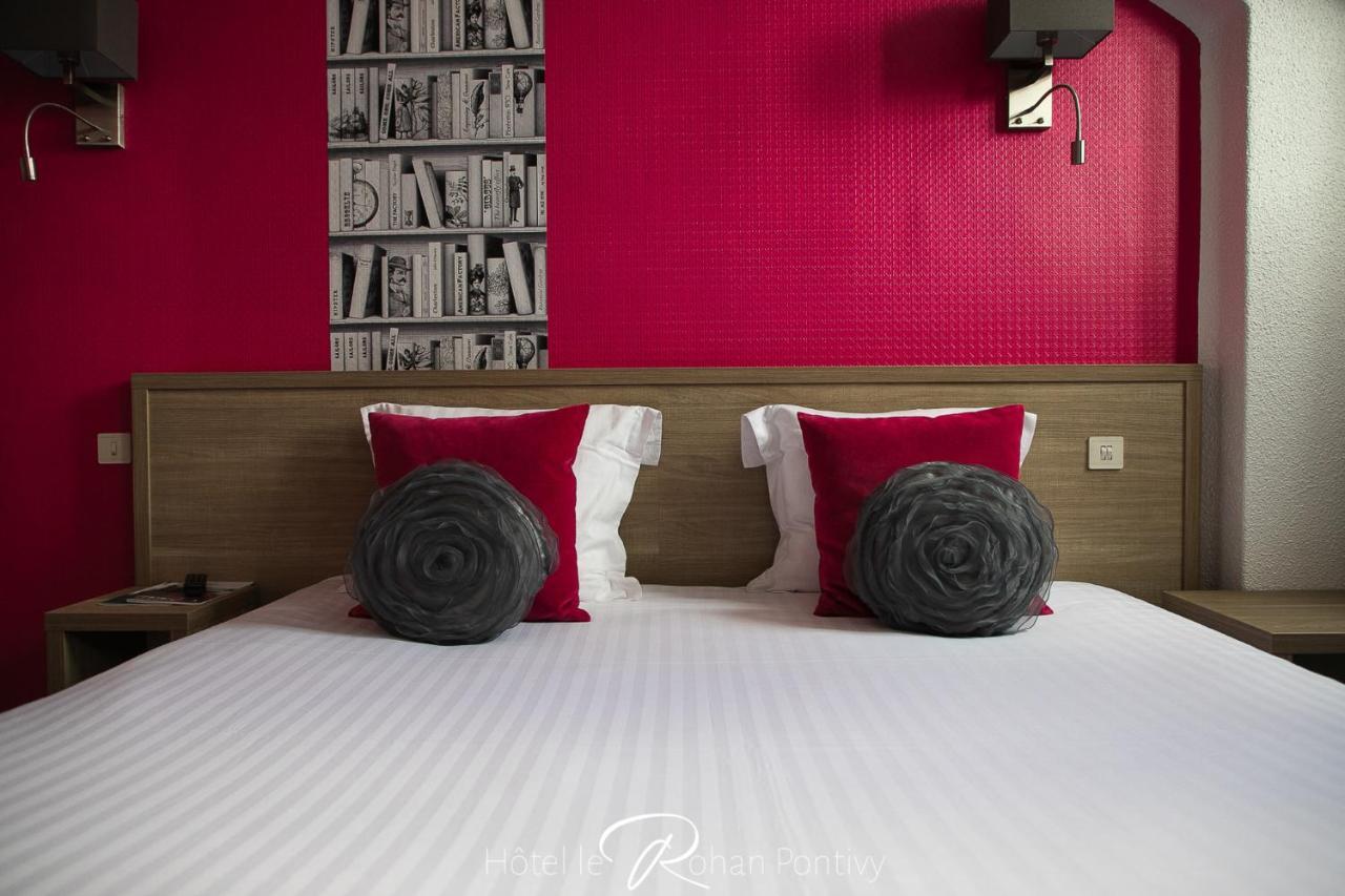 Hotel Le Rohan Charme Et Caractere Pontivy Exteriör bild