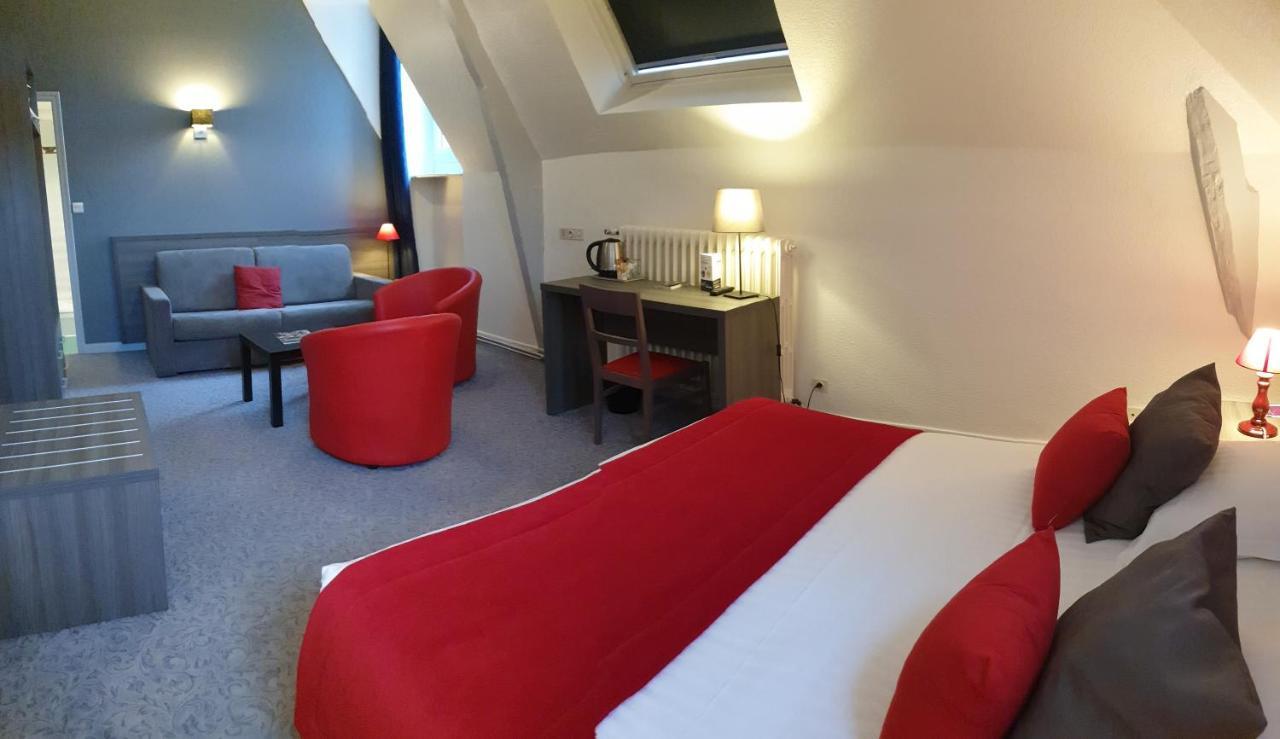 Hotel Le Rohan Charme Et Caractere Pontivy Exteriör bild