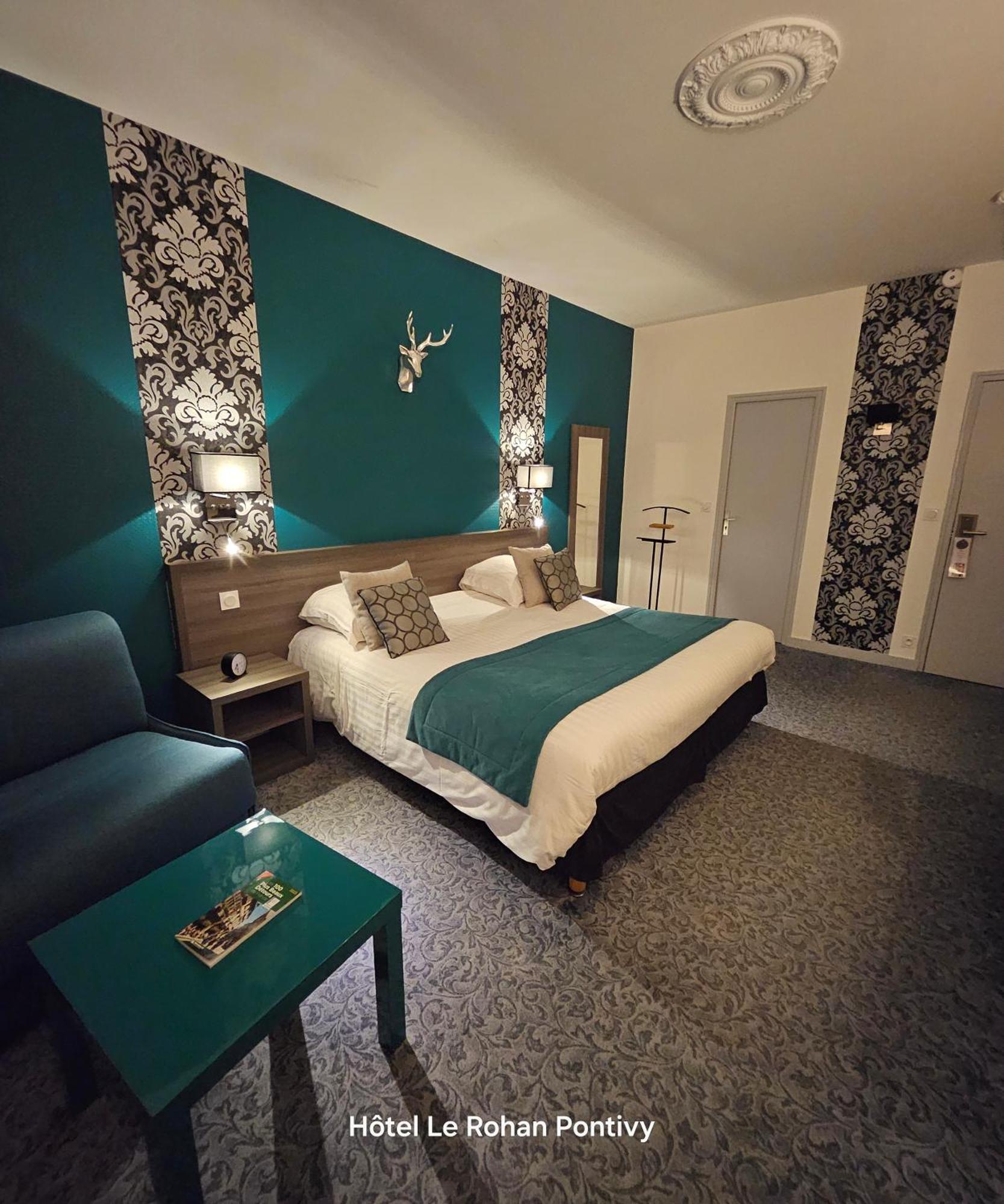Hotel Le Rohan Charme Et Caractere Pontivy Exteriör bild
