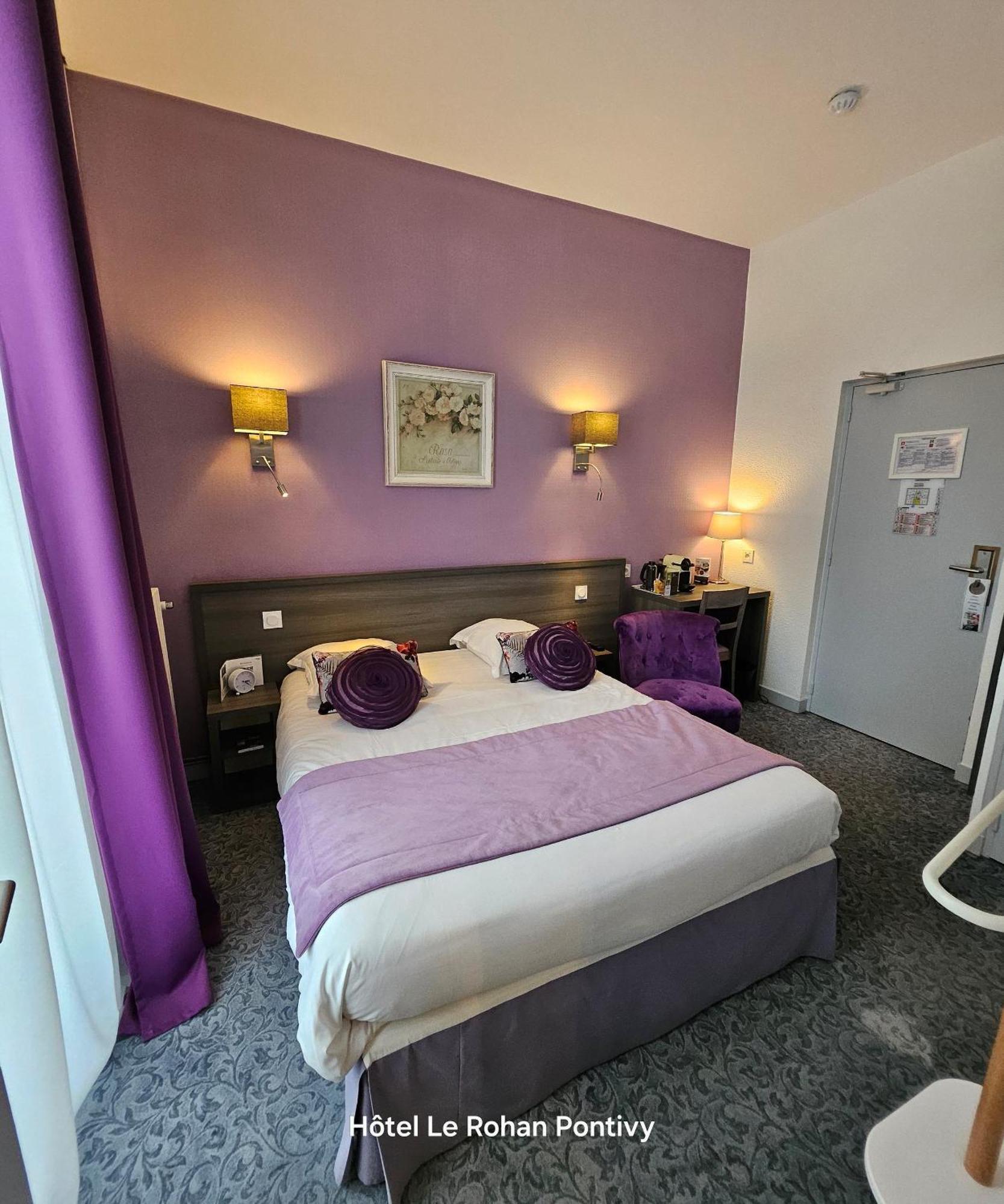 Hotel Le Rohan Charme Et Caractere Pontivy Exteriör bild